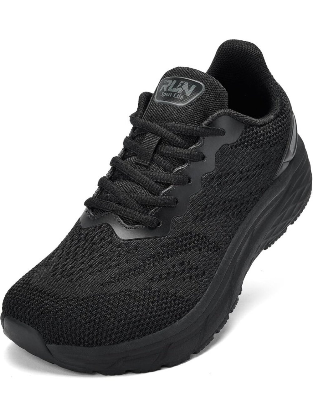 Comfortable Wide Toe Box Sneakers for Men - Cushioned Non-Slip Athletic Shoes